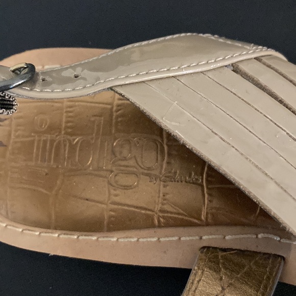 Nude flat sandals - Picture 3 of 4